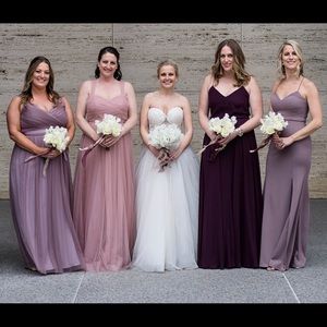 BHLDN Le Fleur in wisteria purple, maxi dress